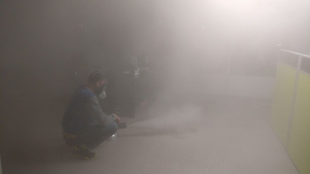 Сухой туман от запахов. Обработка сухим туманом в Бийске.